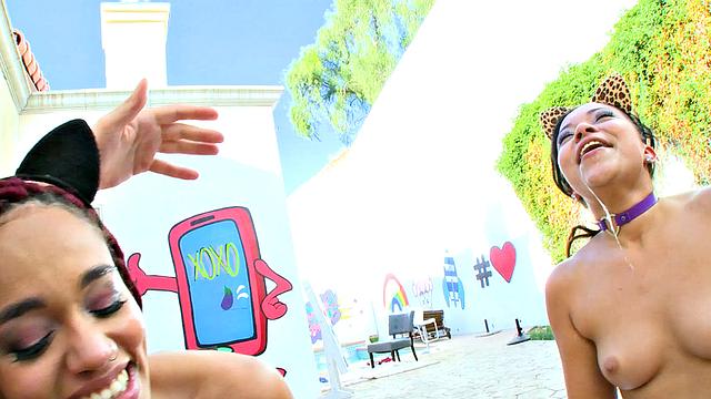 Blowjob Besties With Aaliyah, Adriana, Julie