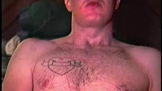 Mark gets naked and strokes his thick cock for the camera
