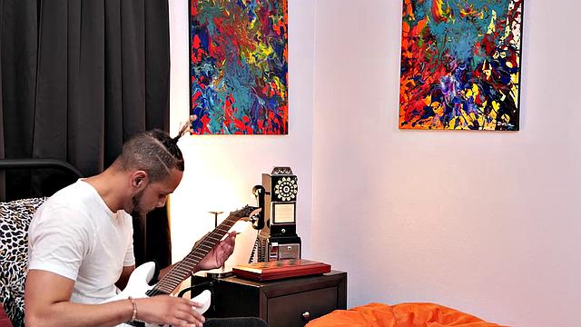 Cute blonde with pierced nipples, Harley King, fucks friend's brother as payback