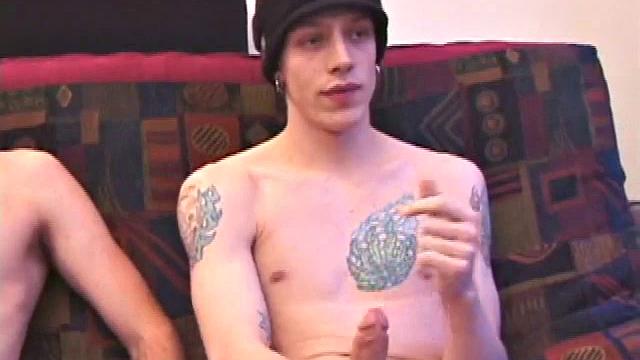 In this hot oral scene, Shane has only sucked once, so Lance Steele eases him into things.