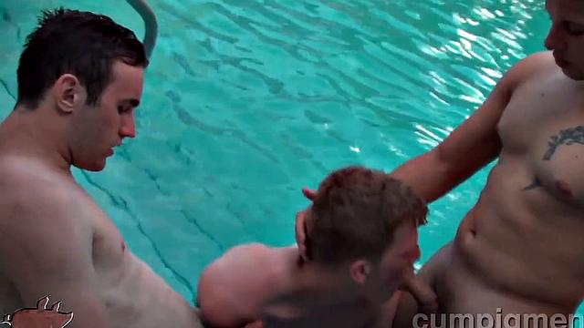 Jay Lively, Andrew Collins, and Nicoli Cole