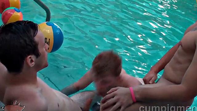 Jay Lively, Andrew Collins, and Nicoli Cole