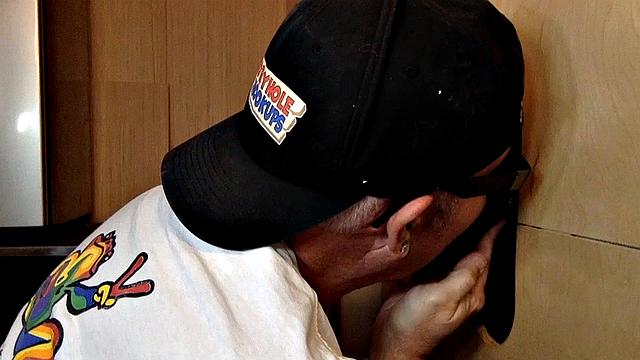 Sucking Big Cock At The Glory Hole
