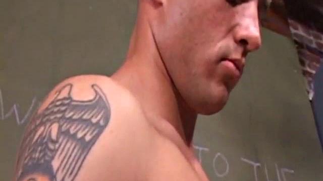 In this kinky scene, Ethan Towley dominates Justin West and secures him with chains before stripping the boy naked. Ethan sucks Justin's big cock then hard fucks his mouth.