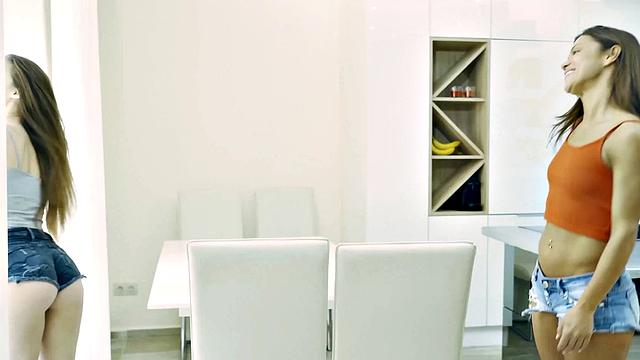 Amirah Adara And Alyssa Reece: A Joyful Apartment Part 1