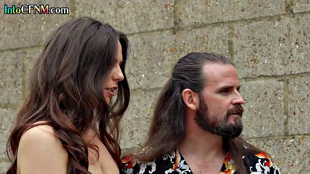 Cockhungry babes giving blowjob