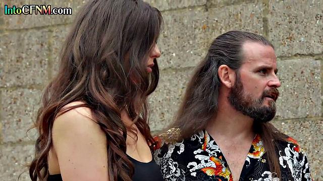 Cockhungry babes giving blowjob