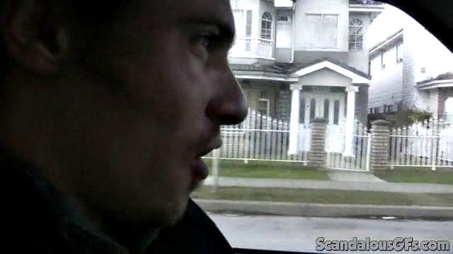 Hot Babe Kisses BF In Public And Rides Him