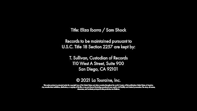 Eliza Ibarra sits on the cock of her client