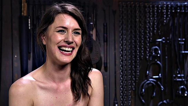 Whipped BDSM sub toyed and fingered by masters