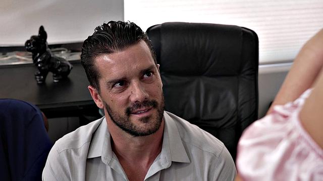 GIRLSRIMMING - Extraordinary rimming at office with hot Kenna James