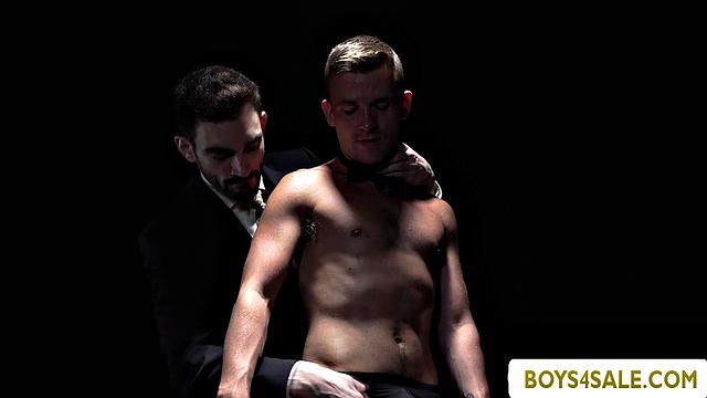 Fucking a Twink teen in a secret club