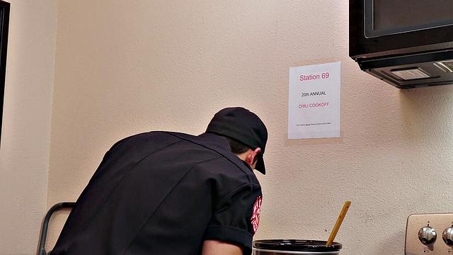 NextDoorStudios - Hunk Firemen Flip On Kitchen Counter