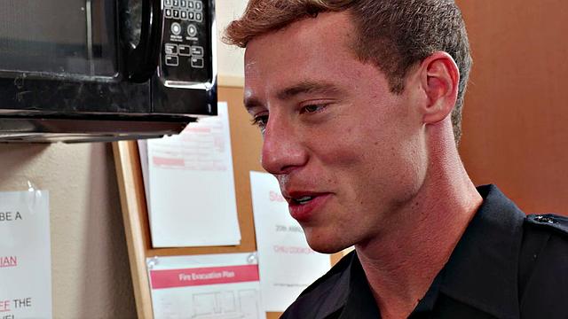 NextDoorStudios - Hunk Firemen Flip On Kitchen Counter