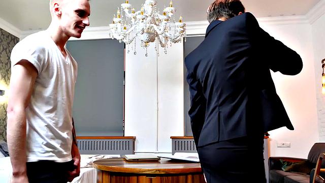 TUTOR4K. Strict tutor doesn't mind quick sex with new