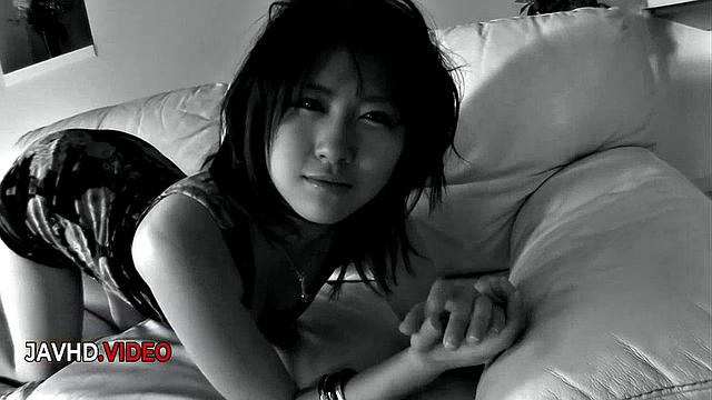 Naughty JAV Teen Kyouka Mizusawa gives blowjob then intense passionate sex