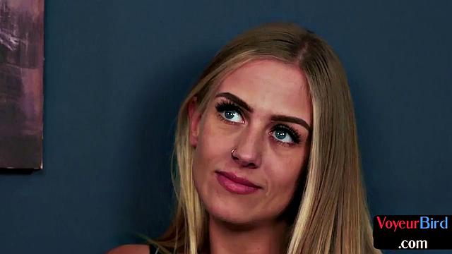 Voyeur dommes teasing and denying