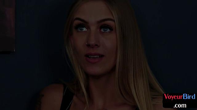 Voyeur dommes teasing and denying