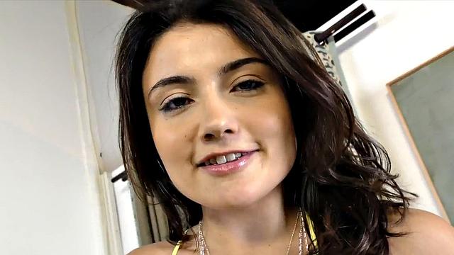 Amateur 21yo chick deepthroats cock in dirty talking POV