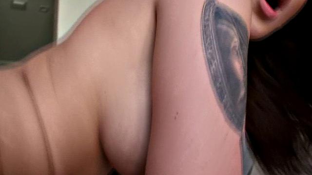 Watch this busty babe get her holes drilled hard and deep