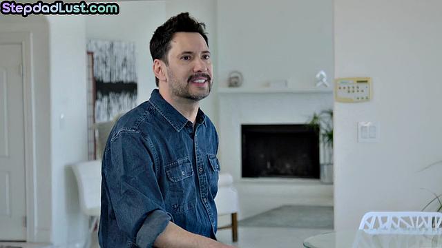 Horny babe enjoys deepthroating Dilf