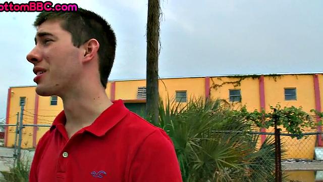 Black thug picked up and drilled in public affair