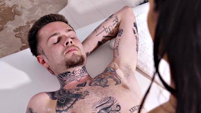 Sinful masseuse pounded by client after blowjob