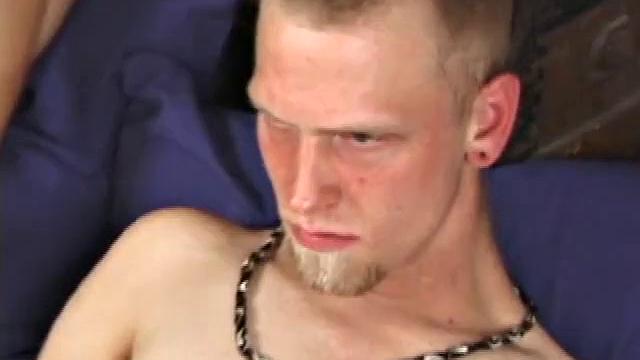 Brandon and Adam decide to watch porn instead of going out for skateboarding. Brandon sucks down Adam's hard cock in a matter of seconds, and Adam is quick to do the same.