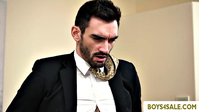 Horny Twink auction winner takes another bigcock