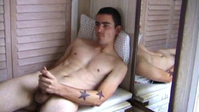 Dan Strokes His Cock