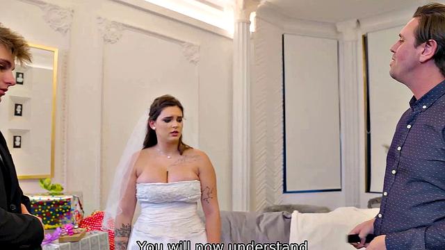 Taylee Wood celebrates with a big dick & handjob party in VIP4K.