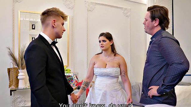 Taylee Wood celebrates with a big dick & handjob party in VIP4K.