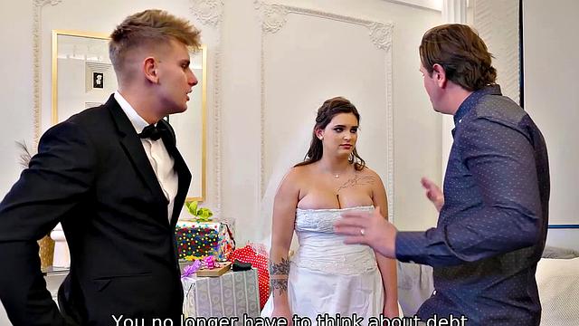 Taylee Wood celebrates with a big dick & handjob party in VIP4K.