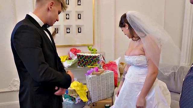 Taylee Wood celebrates with a big dick & handjob party in VIP4K.