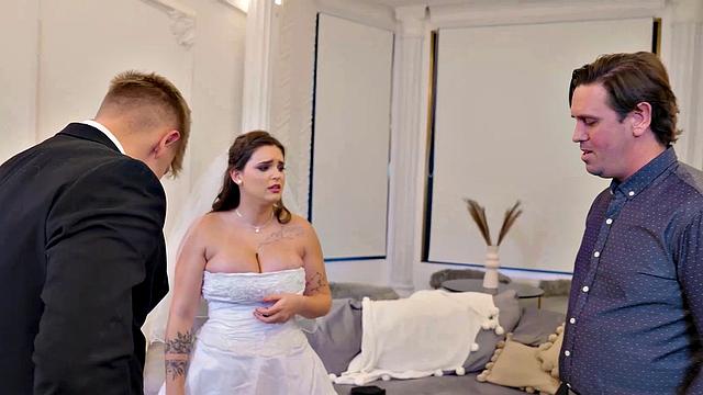 Taylee Wood celebrates with a big dick & handjob party in VIP4K.