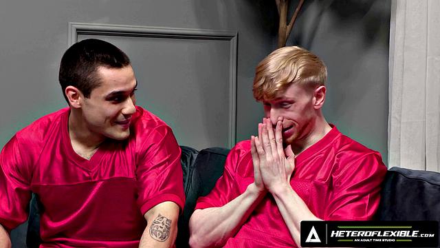 HETEROFLEXIBLE - Horny Frat Boys Reward Themselves With Wild Train After Football Night