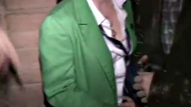 Watch this hot schoolgirl getting drilled by a group of guys at a wild party