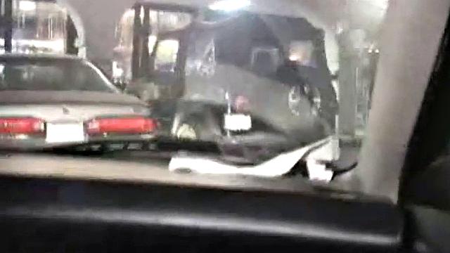 Watch this hot schoolgirl getting drilled by a group of guys at a wild party