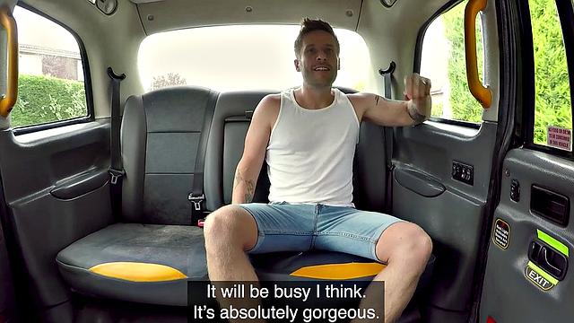 Get ready for a wild ride with a passenger in high heels and doggystyle action