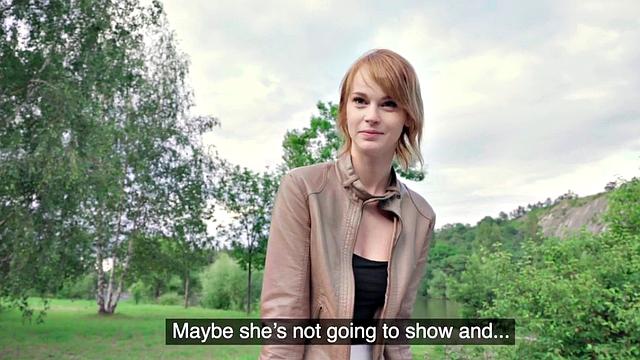 POV redhead teen sucks and rides big fat cock