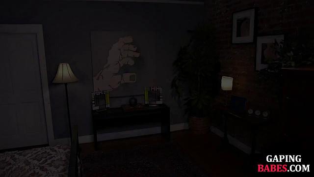 Petite blonde lez anal by her GF