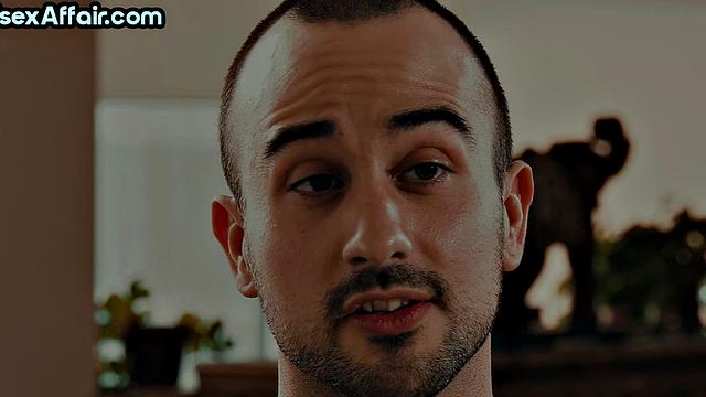 Petite babe doggystyled in 3some while sucking