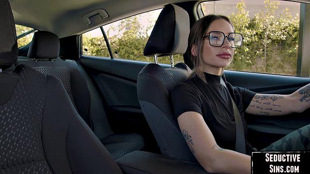 Horny big booty babe riding her lover