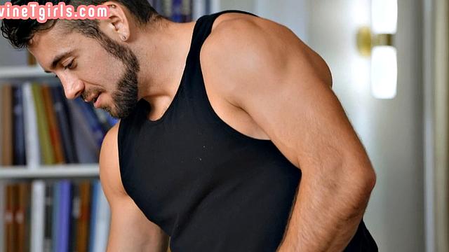 Dreamy trans being obedient