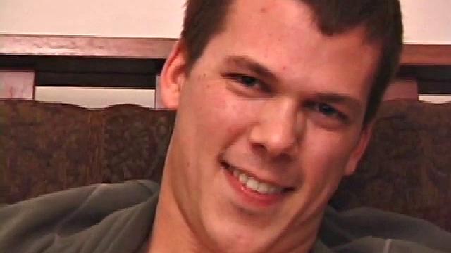 After class, Matt pops in a porn video and invites us to watch him jerk off. He fondles his cock and then pulls out and strips down.