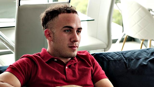 Big-titted mom Danni Jones twerks on her son's best friend's dick