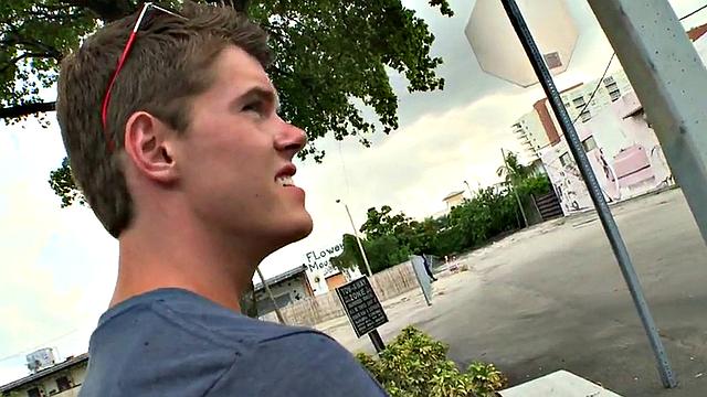 Watch this Ebony bottom get her tight asshole stretched by a huge cock while getting picked up outdoors