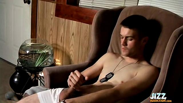 Gorgeous Bryce Empties His Balls - Bryce Corbin