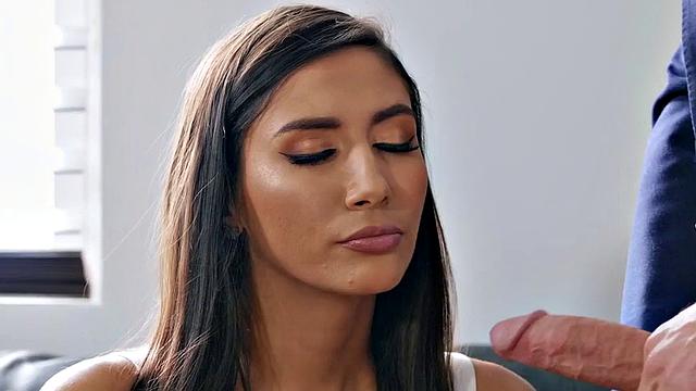 Office beauty fucked in meeting room by big dick