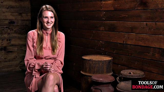 Submissive bitch bonded